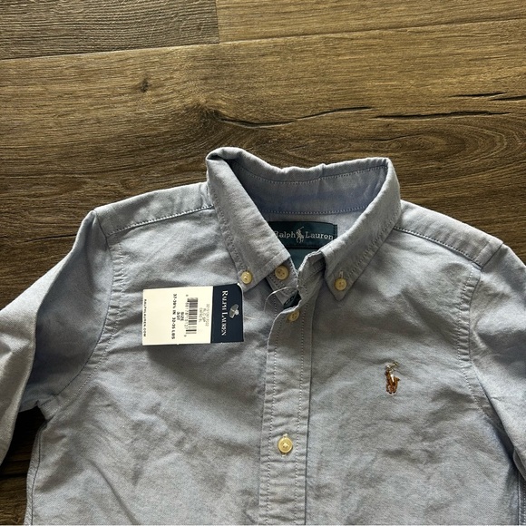 Ralph Lauren Light Blue Shirt with Embroidered Logo - Picture 4 of 7